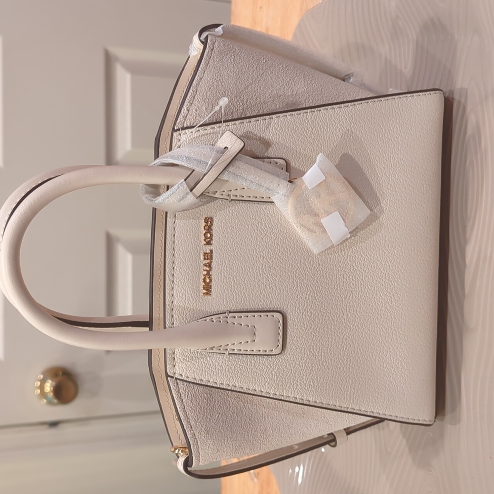 Michael Kors Avril XS Cream Satchel Crossbody Bag NWT - Picture 6 of 10